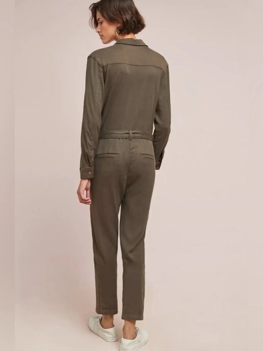 Michael Stars Utility Brown Jumpsuit Sz - Small - Picture 6 of 10